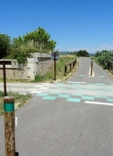 Auf dem Radweg „Calavon Vaucluse à Vélo“