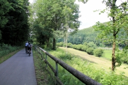 Bergischer Panorama-Radweg bei Eichen