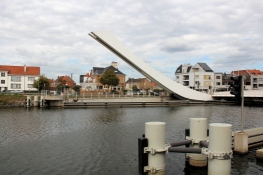 Kanalbrücke in Brügge