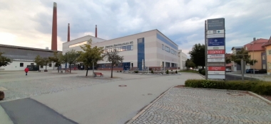 Zwiesel, factory and factory outlet of Zwiesel Kristallglas AG