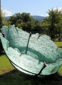 Glasmuseum Frauenau, Glasskulptur im Gläsernen Garten
