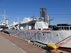 Das letzte Museumsschiff ist der Zerstörer Błyskawica, der an beiden Weltkriegen teilgenommen hat