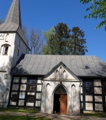 Die Dorfkirche von Wytowno