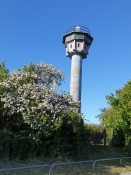 Mein erster DDR-Wachturm an der Küste zeigte mir, dass ich mir der früheren Grenze näherte