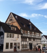 Das Lutherhaus, wo die Geschichte dieses großen Reformators des christlichen Glaubens erzählt wird