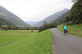 In the Inn valley between Pfunds and Kajetansbrücke