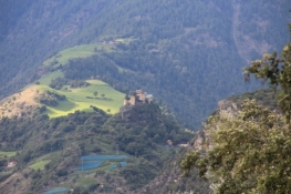Juval Castle above the Etsch valley