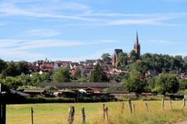 Frankenberg seen from the Eder valley