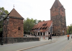 Nuremberg, towers of the penultimate city fortifications