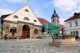 Creußen, market square