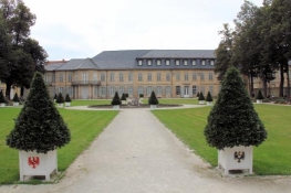 Bayreuth, Neues Schloss, Gartenseite