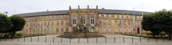 Bayreuth, New Castle, city facade