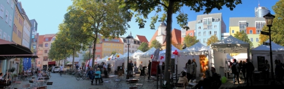 Jena, market square