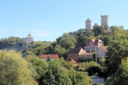Saaleck Castle and Rudelsburg Castle