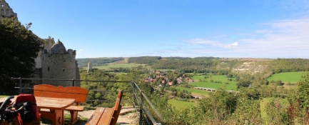 View from the Rudelsburg