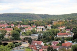 Bad Kösen, view over the place