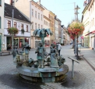Weißenfels, fountain in the Juedenstrasse