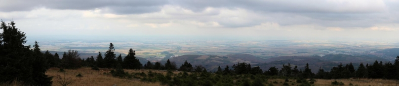 View from the Brocken to the northeast