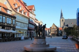 Quedlinburg, market square