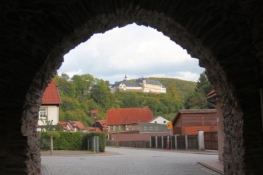 Stolberg Castle seen from the Knightʹs Gate