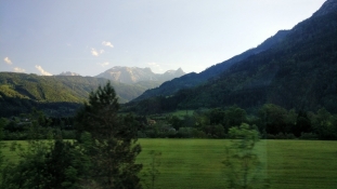 Auf der Fahrt von Salzburg nach Spittal