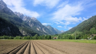 Landscape above Leisach
