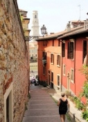 Verona, Scalone Castel San Pietro