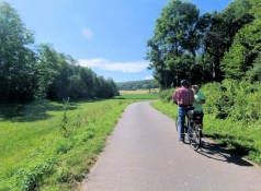 Enztal-Radweg zwischen Mettendorf und Enzen