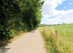 Trois Rivières-Radweg zwischen Echternach und Steinheim
