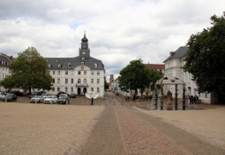 Saarbrücken, Schlossplatz mit Altem Rathaus