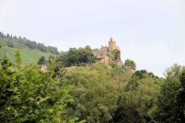 Burg Saarburg über der Saar