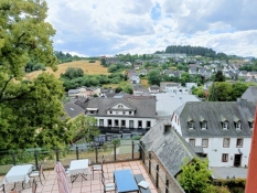 Daun, Blick vom Burgberg auf die Stadt