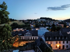 Daun, Blick vom Burgberg auf die Stadt