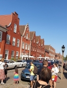 Im Holländerviertel sehen alle Häuser aus, als stünden sie in Amsterdam
