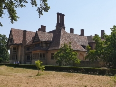 Herregården Cecilienhof er bygget i engelsk landhusstil