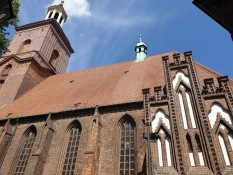 Nikolaj-kirken i Spandau var et vigtigt sted i tidligere tider, men er stadig seværdig