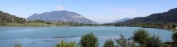 Lac du Lit au Roi, Staustufe und See der Rhône