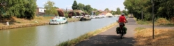 Am Canal de la Marne au Rhin bei Lagarde